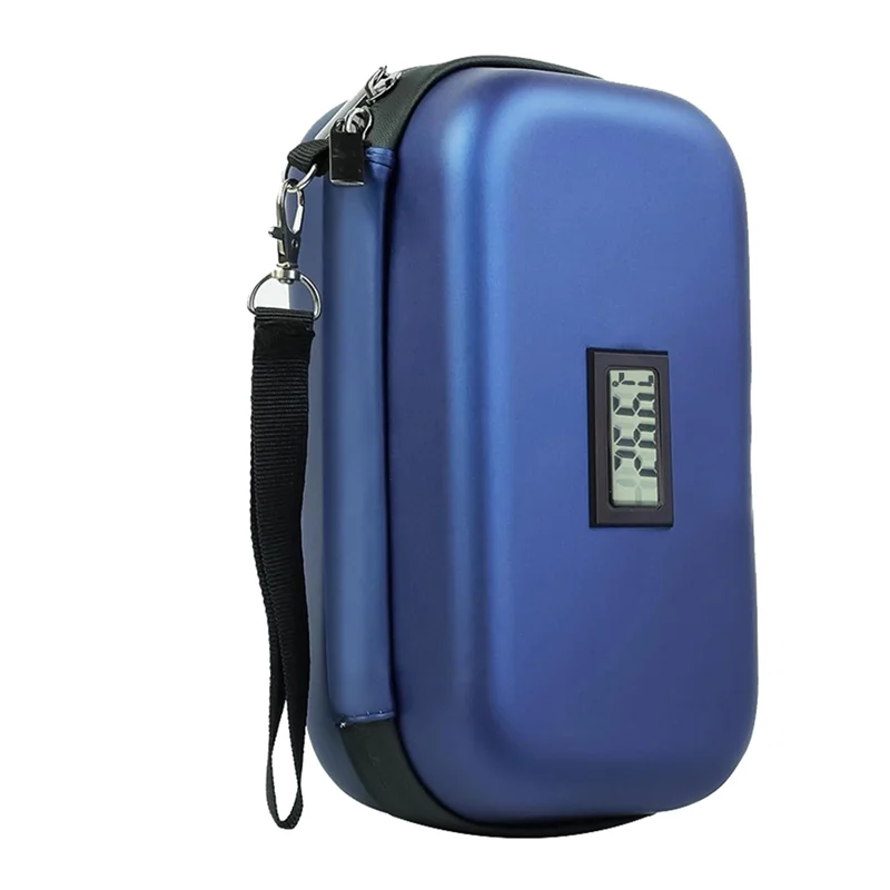 Large Portable Peptide Cooling Travel Case – with Temp Display